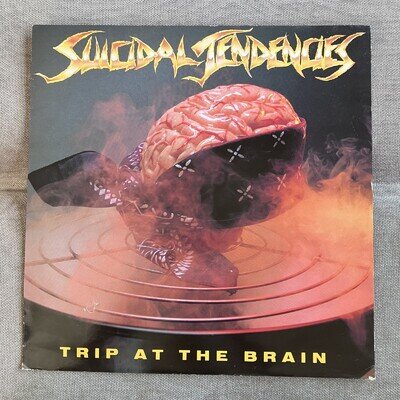 Suicidal Tendencies Trip At The Brain 12" Vinyl Single 1988 Near Mint VST1127 NM