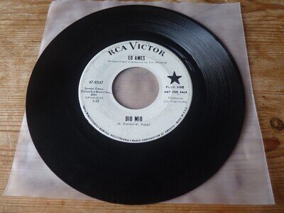 Ed Ames USA promo 7" Dio Mio plays GOOD+ Weaver RCA Victor 47-8547 crooner