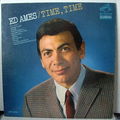 Ed Ames Time, Time Mono Near Mint RCA Victor Vinyl LP 33 U/min