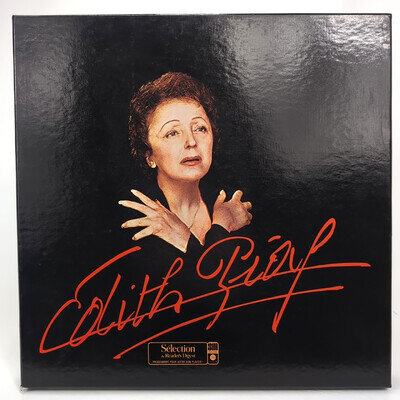 Édith Piaf 8 LP Box Set Collector Edition Pathe SLI-8026 Canada Vinyl