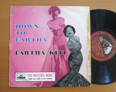 DLP 1087 Down To Eartha Eartha Kitt HMV 10" Vinyl