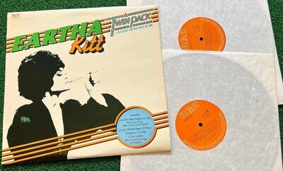 Eartha Kitt Vinyl LP x 2 - Various, EX