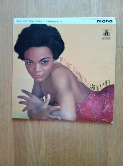 EARTHA KITT - Bad But Beautiful Vinyl LP 1962 - Jazz Swing Shows - EX