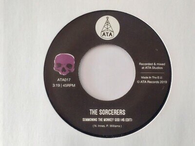 Sorcerers - Summoning The Monkey God - Vinyl Record 7 - 45RPM ATA records