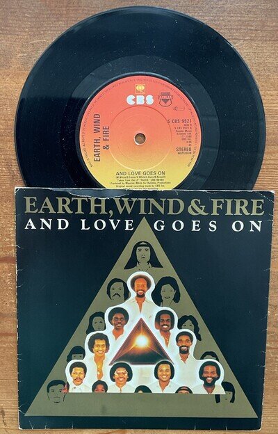 EARTH, WIND & FIRE - AND LOVE GOES ON - 1980 CBS