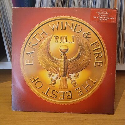 Earth, Wind & Fire- The Best Of (CBS) Vinyl LP/ Compilation/ Gatefold/ 1978/ UK