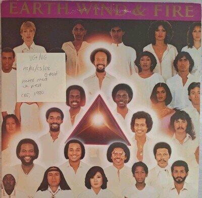 Earth, Wind & Fire Faces Vinyl Record VG+/VG CBS 88498 1980