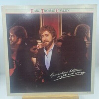 Earl Thomas Conley "Somewhere Between Right And Wrong"- RCA - vinyl (1982) USA