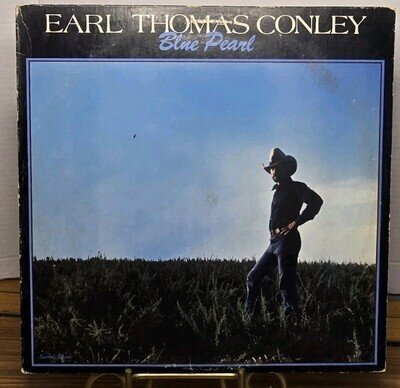 Earl Thomas Conley Blue Pearl LP Vinyl Record Sunbird ST-50105 1980 NM / VG+
