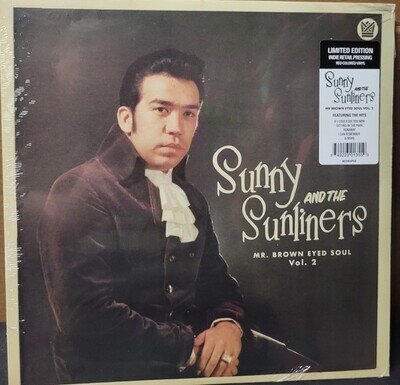 Sunny & The Sunliners - Mr. Brown Eyed Soul Vol. 2 Red Vinyl LP 2022 Mint Sealed