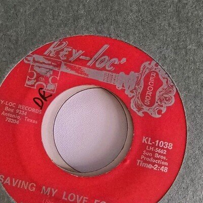 Sunny & The Sunliners Saving My Love For You/When My Baby Cries 7" 45 Key-Loc K…