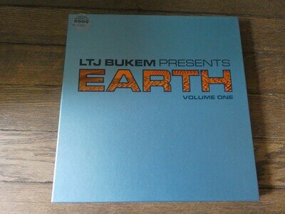 LTJ BUKEM PRESENTS EARTH VOLUME 1- NUMBERED BOX SET - 1996 ORIGINAL - EXCELLENT