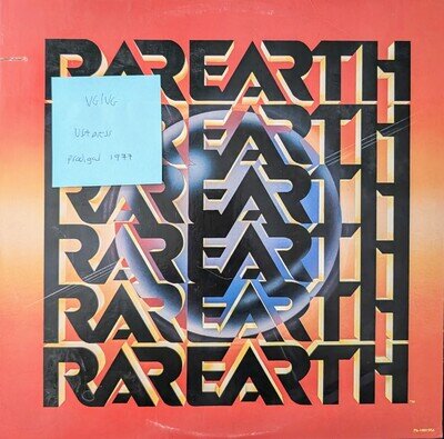 Rare Earth Self Titled Vinyl Record VG/VG P6-10019S 1977