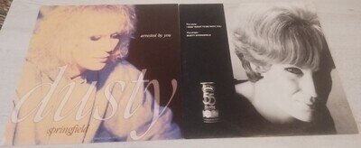 DUSTY SPRINGFIELD - two 12" vinyl (I Only Want To Be With You & Arrested By You)