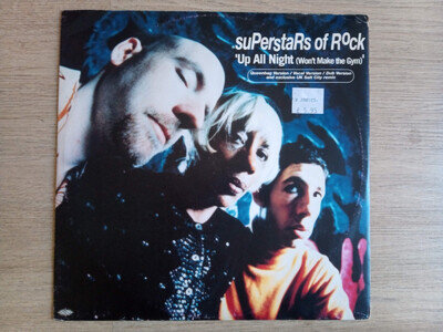 Superstars Of Rock - Up All Night - UK 12" Vinyl Single Stress 12 STR 72