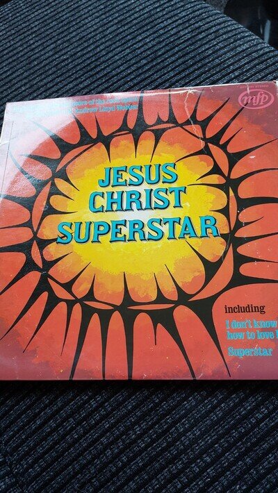 Jesus Christ Superstar original 1972 vinyl LP record MFP 5280