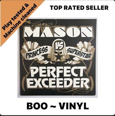 Mason Vs Princess Superstar ‎– Perfect (Exceeder) - Data 12" Electro House VG+