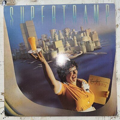 SUPERTRAMP - BREAKFAST IN AMERICA - Vintage Vinyl 1979 A&M Records