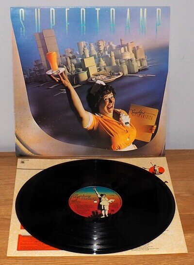 Supertramp Breakfast In America 1979 Stereo Vinyl LP A&M Records AMLK 63708