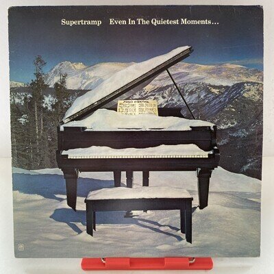 Supertramp - Even in the Quietest Moments - 1977 LP A&M Rec. AMLK 64634 VG+VG+.