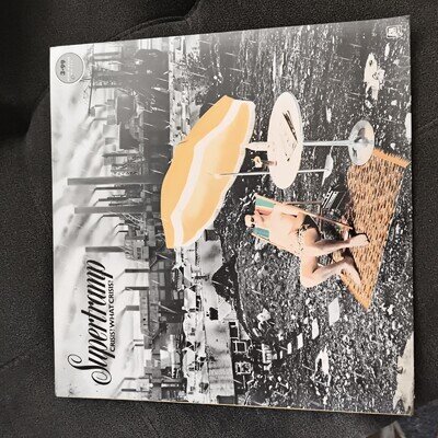 Supertramp-Crisis? What Crisis? Record Vinyl LP 1975 A&M Records AMLH68347