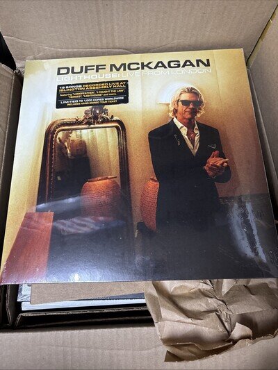Duff McKagan - Lighthouse: Live From London W/signed Postcard G’N’R