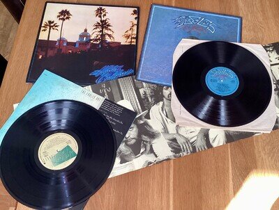 Eagles Hotel California & Their Greatest Hits Vinyls x 2 Ex + *LISTEN*
