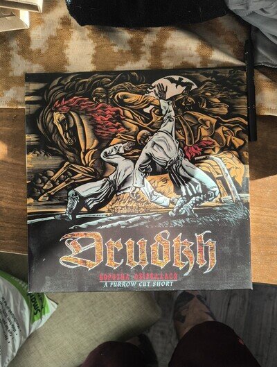 Drudkh - A Furrow cut short. Black Vinyl Double 12" LP.