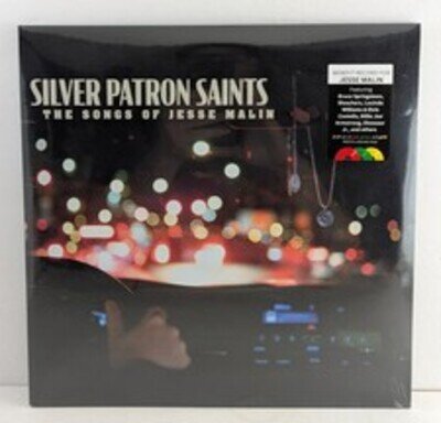 Jesse Malin Silver Patron Saints 12" Color Vinyl Triple LP Glassnote GLS-0386-1