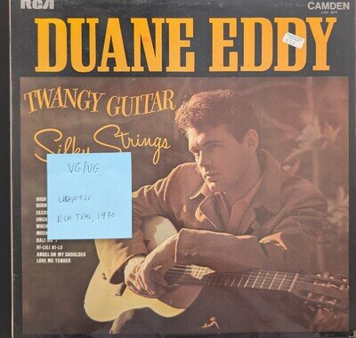 Duane Eddy Twangy Guitar Silky Strings Vinyl Record VG/VG CDS 1072