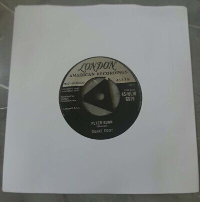 Duane Eddy - Peter Gunn (1958) 7" Single - London - 45-HLW 8879