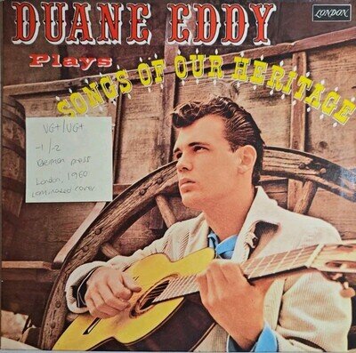 Duane Eddy Songs Of Our Heritage Vinyl Record VG+/VG+ NL876 1960