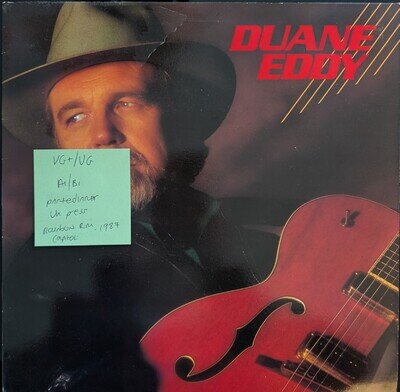 Duane Eddy Self Titled Vinyl Record VG+/VG EST 2034 1987