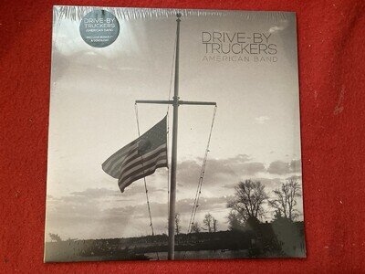 DRIVE-BY TRUCKERS AMERICAN BAND AMAZING MINT STILL SEALED 2016 ORIG VINYL LP &7"