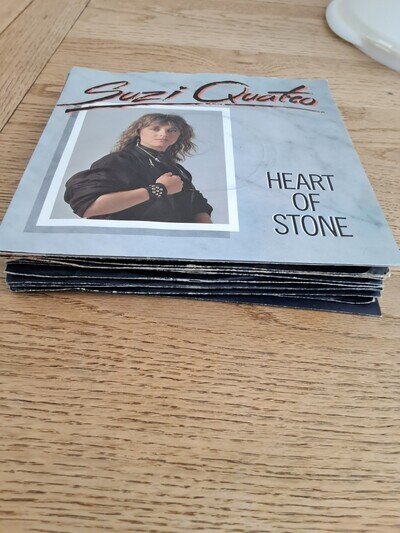 Job Lot Of 14 Suzi Quatro 7"vinyls All Look To Be In Excellent Condition