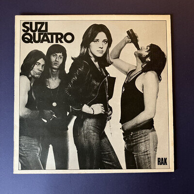 Suzi Quatro 1973 UK Debut vinyl LP 48 Crash Can The Can ...EX/EX+