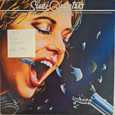Suzi Quatro Greatest Hits Vinyl Record VG/VG EMTV24 1979