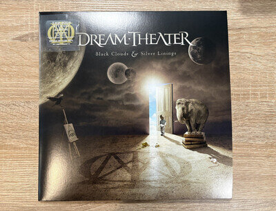 Dream Theater - Black Clouds & Silver Linings Vinyl LP Record Clear Vinyl NM