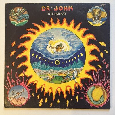 Dr John, In The Right Place, Vinyl LP, ATCO 1973, VG+/VG+, 1st Press US Import