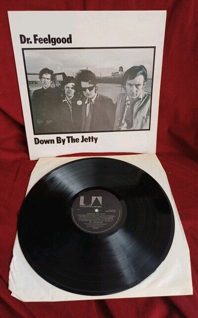 DR. FEELGOOD DOWN BY THE JETTY ORIGINAL 1975 UK VINYL LP UAS29727 TESTED MONO