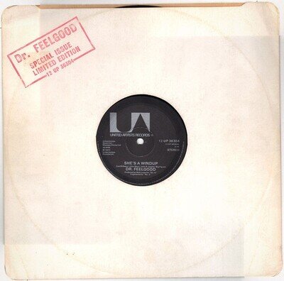 Dr. Feelgood - She's A Windup - 12", Single, Ltd, S/Edition - 1977 - United Arti