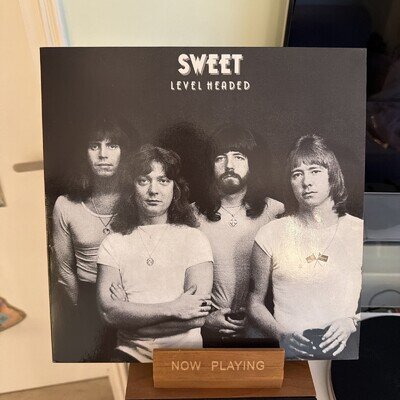 SWEET Level Headed Vinyl LP 1978 Polydor SE Asia Hong Kong Press EX/VG+