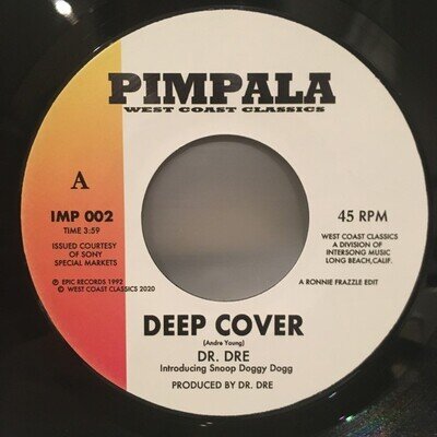 DR. DRE " DEEP COVER " / TOO SHORT " BAD WAYS " NEW UK 7 ** CLASSIC **