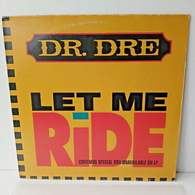 Dr. Dre – Let Me Ride (1993) Atlantic/Interscope Records 12" Single LC6406 RARE