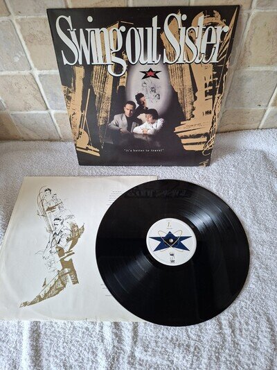 Swing Out Sister - Its Better To Travel Vinyl LP TESTED EX PLAYBACK