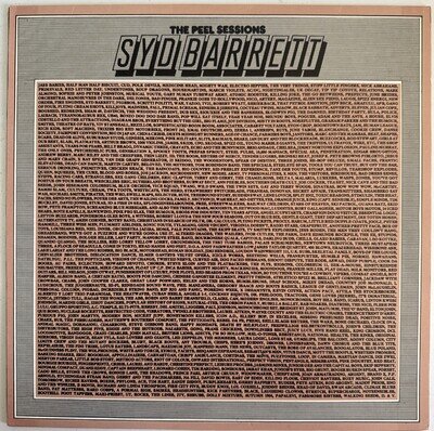 SYD BARRETT THE PEEL SESSIONS LP VINYL STRANGE FRUIT UK 1988 EX/EX