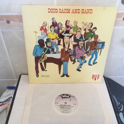 DOUG SAHM AND BAND: Doug Sahm And Band (Edsel) ED 154 1973 LP