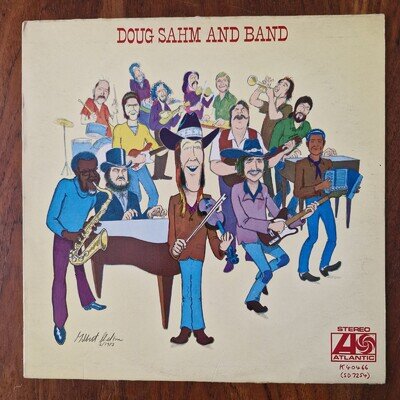 DOUG SAHM BAND Sahm Band 1973 ATLANTIC K40466 VINYL LP