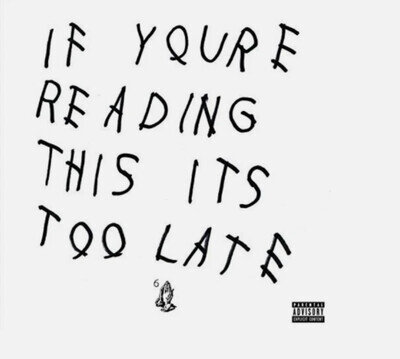 Drake - If You're Reading This It's Too Late - NEW + SEALED 2 X Vinyl LP
