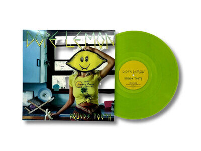Dope Lemon - Hounds Tooth. Lime Green Transparent Vinyl 12" EP NEW SEALED
